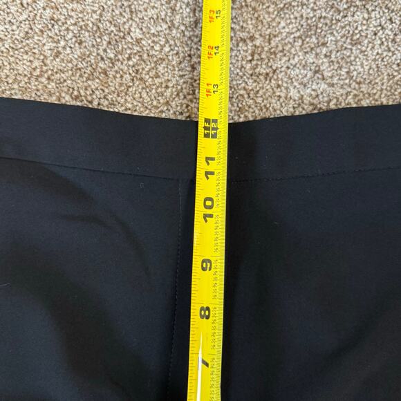 St. John Women's Size 6 Diana Straight Leg Crepe Marocain Black Pants Career - Picture 12 of 12